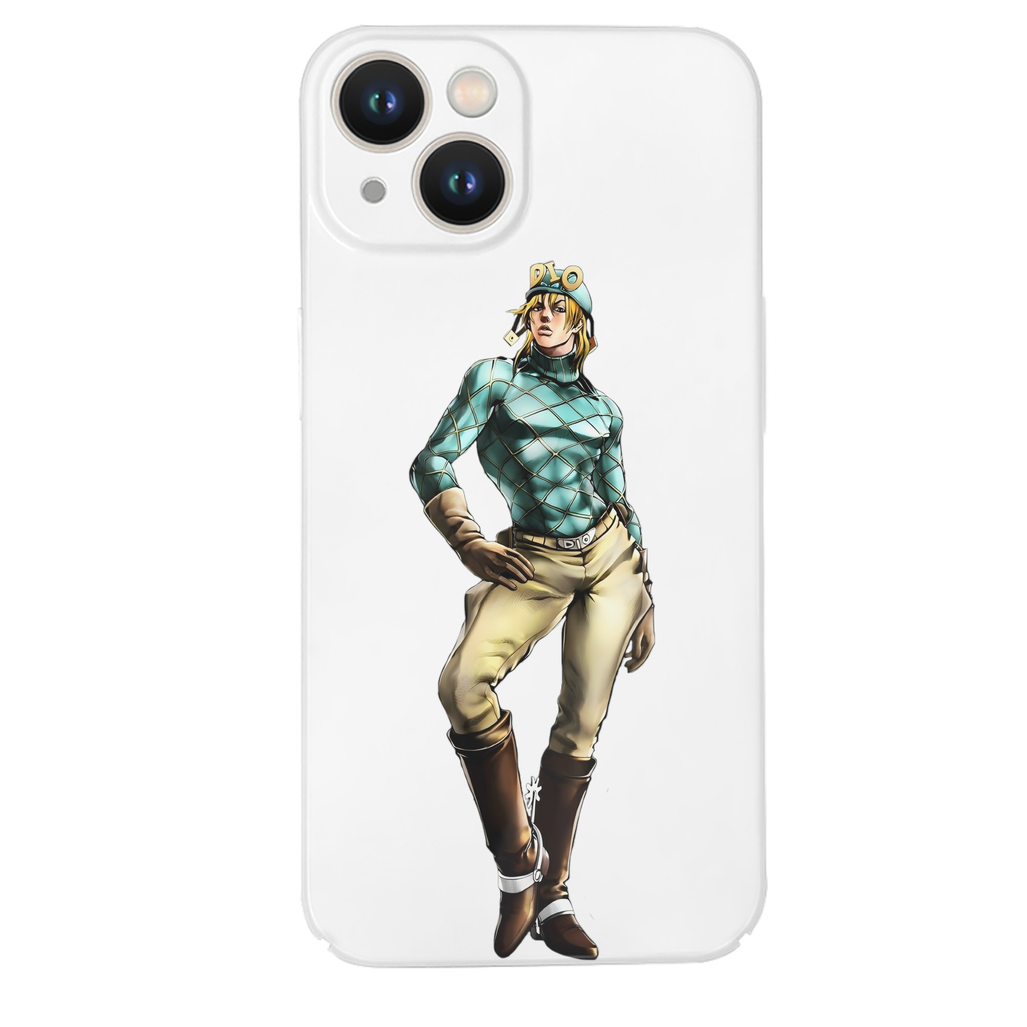 （画像用） ジョジョの奇妙な冒険 ディオ?ブランドー JoJo's Bizarre Adventure Dio Brando 【iPhone 14シリーズ対応】ハードケース